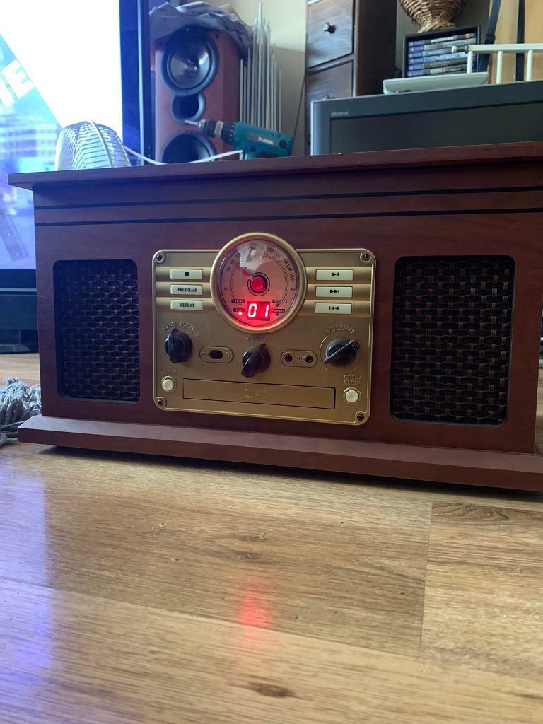 intempo pair and play bluetooth turntable